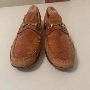 GUCCI Horsebit Suede Loafer Brown  10.5  US Brixton Jordaan 1953 Soft